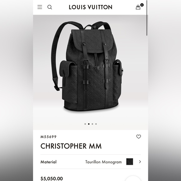 Louis Vuitton Other - Louis Vuitton CHRISTOPHER MM